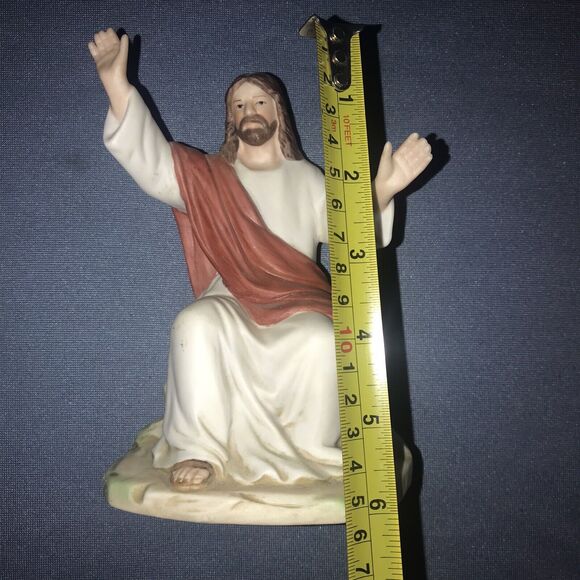 1996 Home Interiors Greatest Story Ever Told Sermon on the Mount Figurine 6.5" - Picture 3 of 5